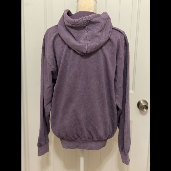 Seaside Oregon Coast oversized hoodie Ice purple small nwot - Picture 2 of 5
